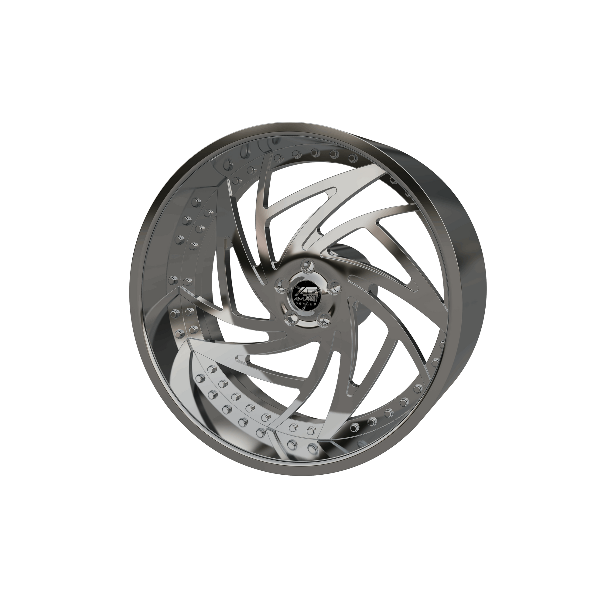 STL FILE AMANI FORGED Arvini ORIGINAL FORGED WHEEL 3D MODEL - ARTISTIT