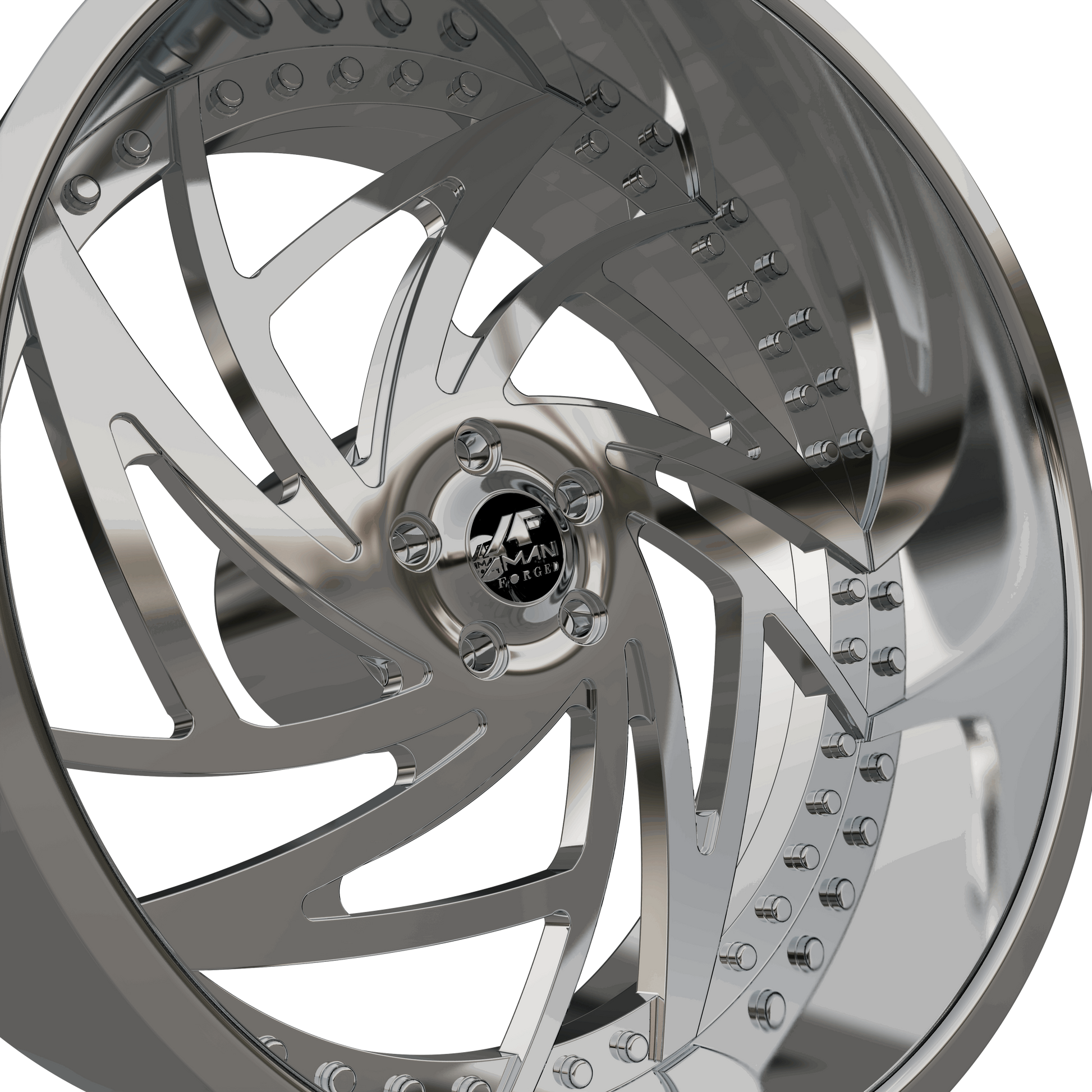 STL FILE AMANI FORGED Arvini ORIGINAL FORGED WHEEL 3D MODEL - ARTISTIT