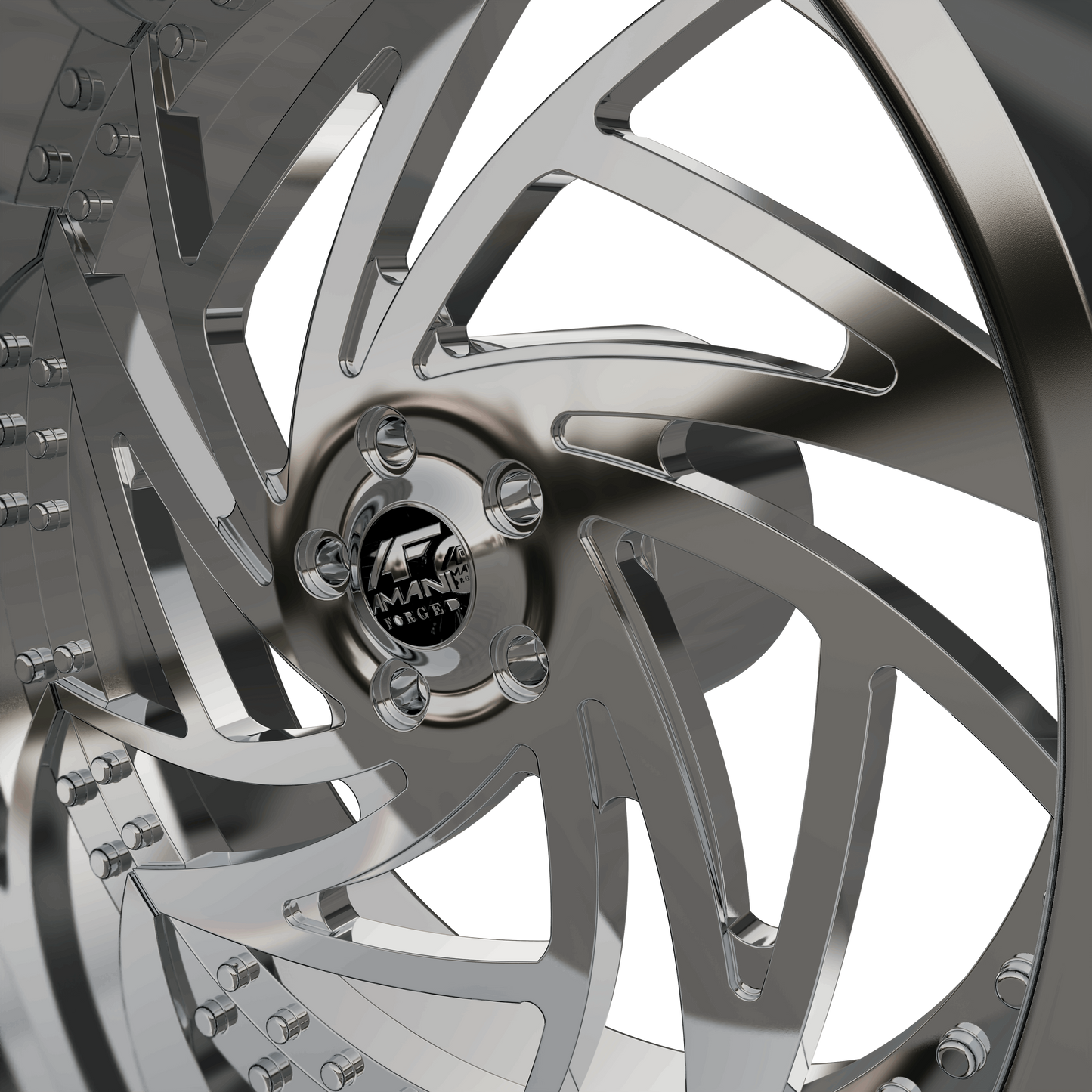 STL FILE AMANI FORGED Arvini ORIGINAL FORGED WHEEL 3D MODEL - ARTISTIT