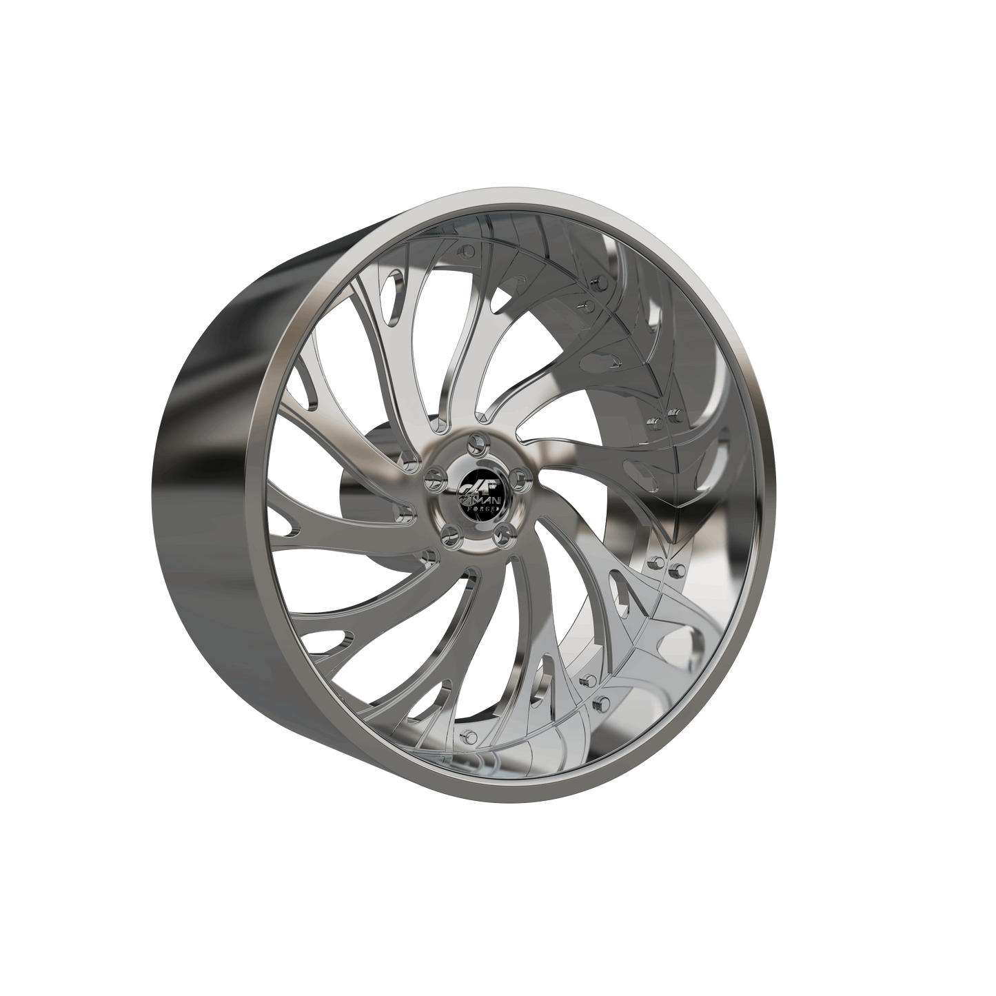 STL FILE AMANI FORGED Atlantic ORIGINAL FORGED WHEEL 3D MODEL - ARTISTIT