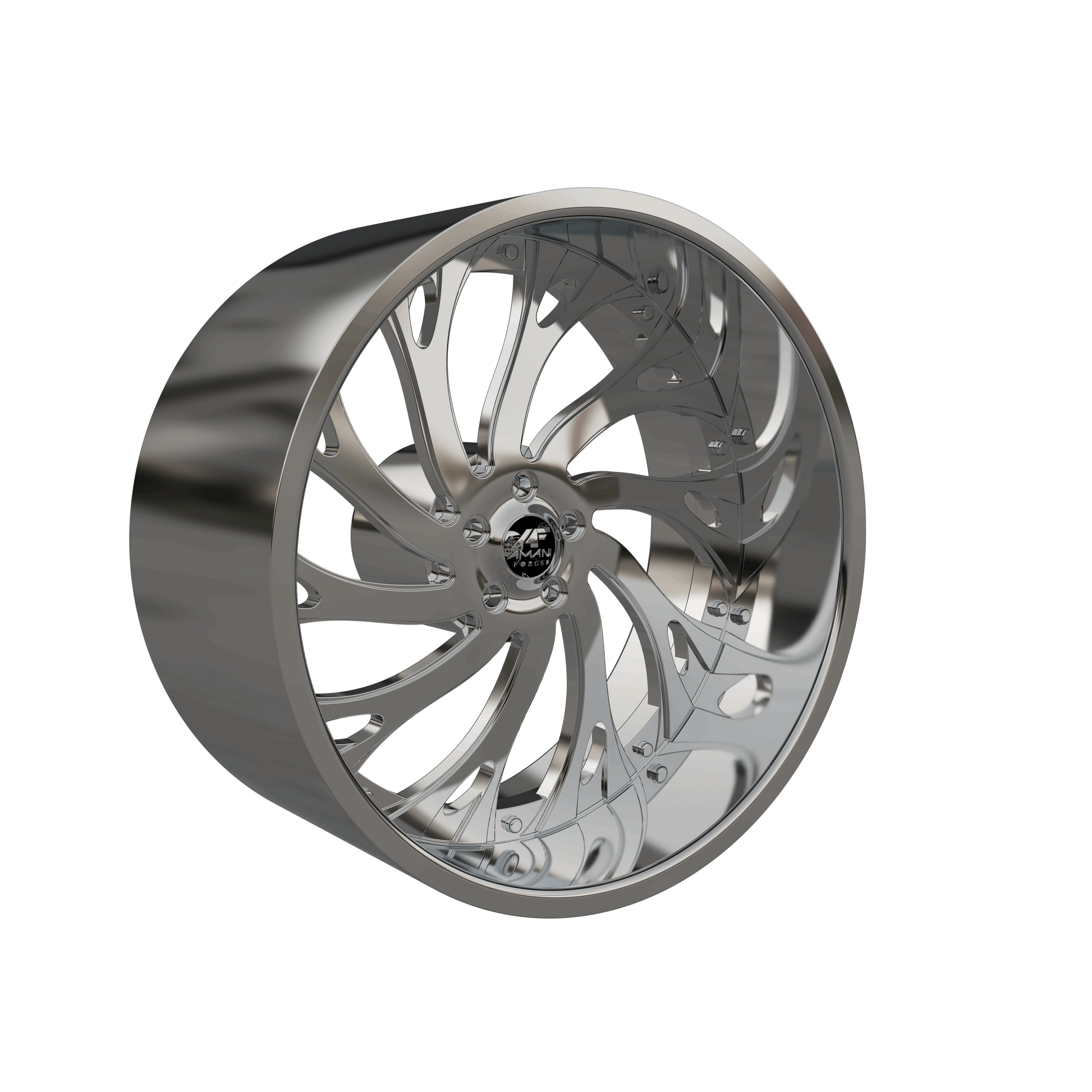 STL FILE AMANI FORGED Atlantic ORIGINAL FORGED WHEEL 3D MODEL - ARTISTIT