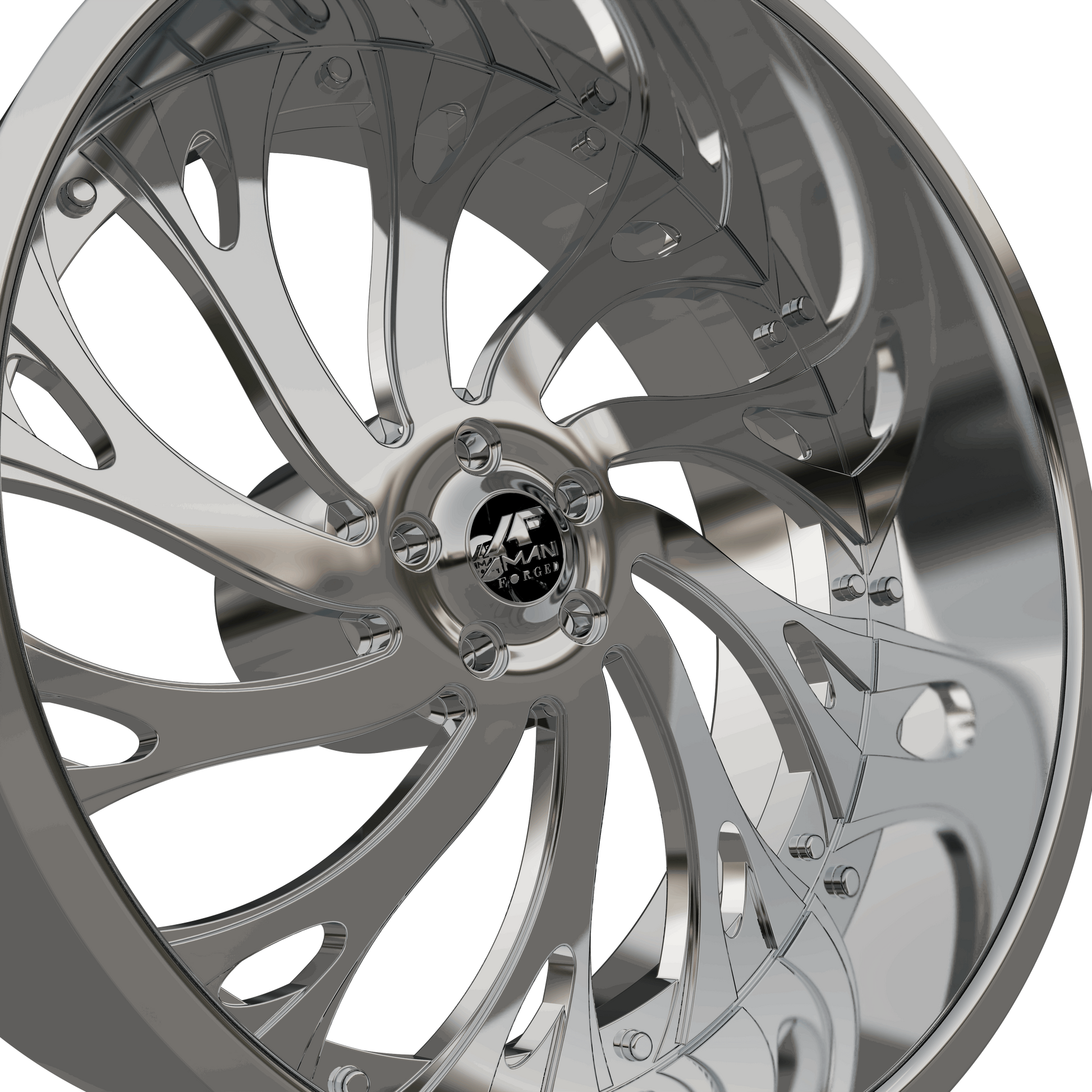 STL FILE AMANI FORGED Atlantic ORIGINAL FORGED WHEEL 3D MODEL - ARTISTIT