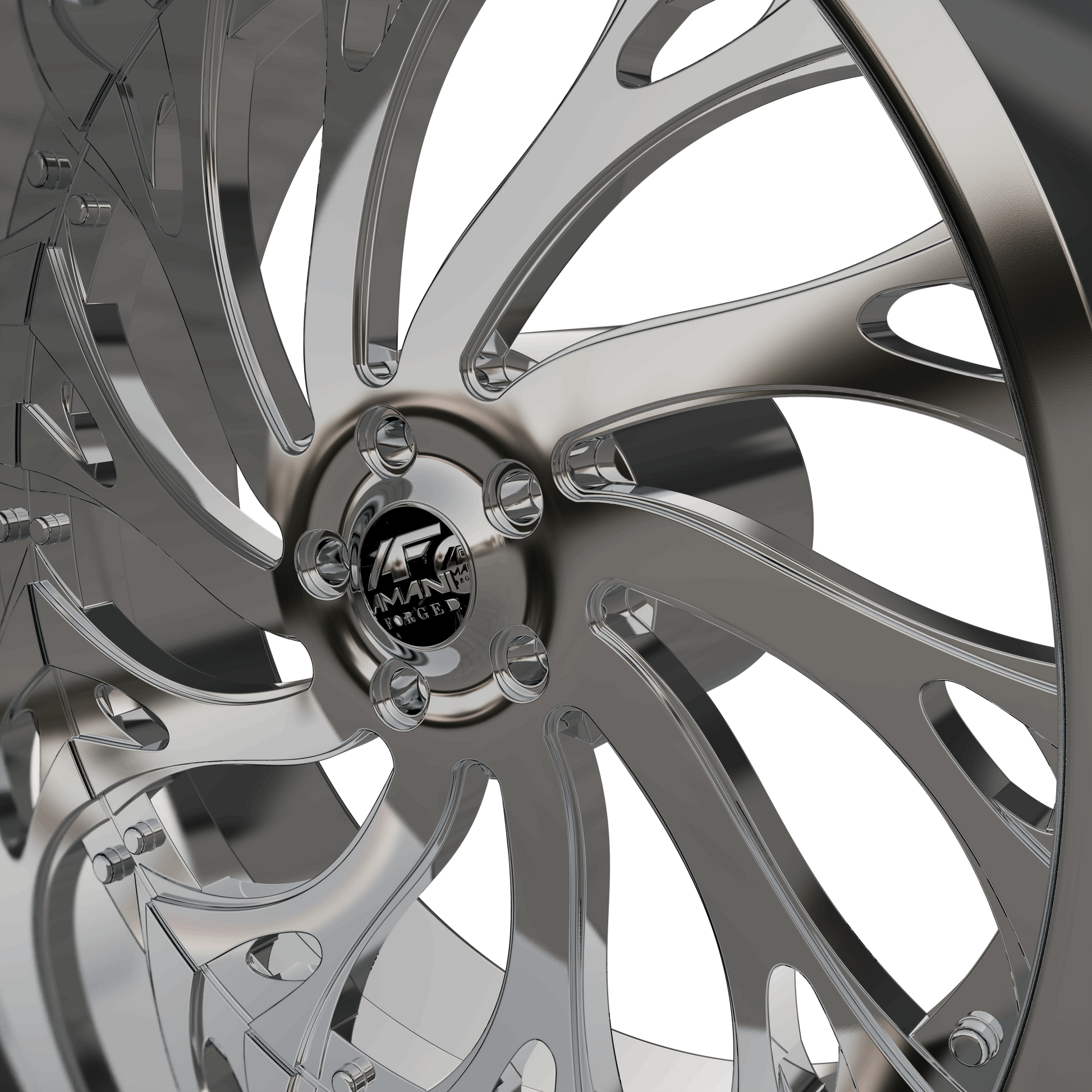 STL FILE AMANI FORGED Atlantic ORIGINAL FORGED WHEEL 3D MODEL - ARTISTIT