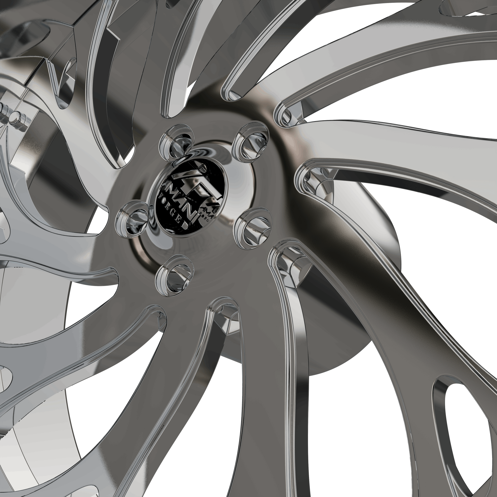 STL FILE AMANI FORGED Atlantic ORIGINAL FORGED WHEEL 3D MODEL - ARTISTIT