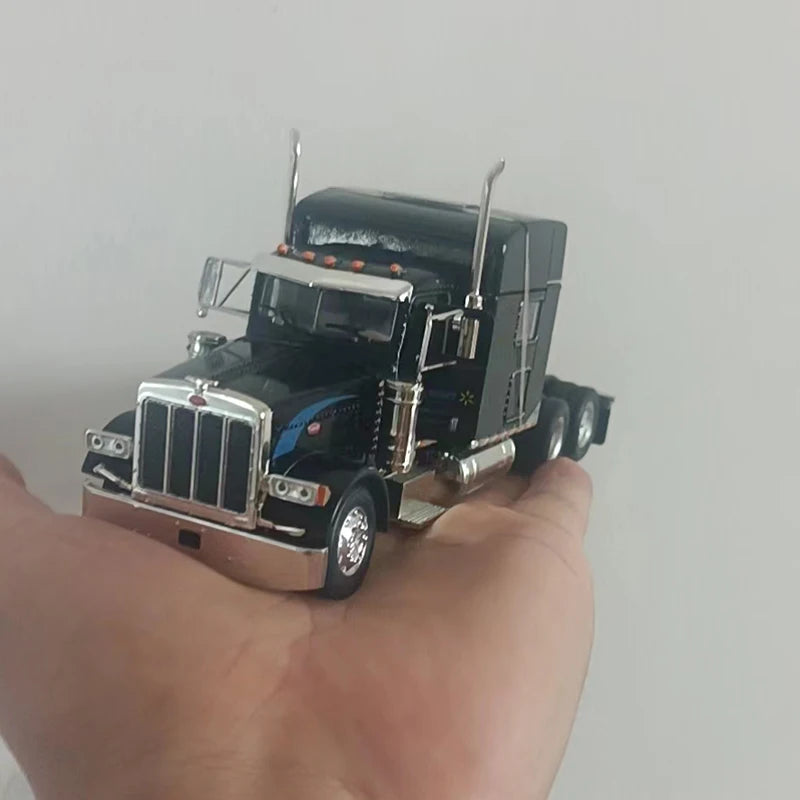 Peterbilt Container Truck Head 1:53 Scale Die-Cast Alloy Model - American Style, Perfect for Collectors, Display, and Vehicle Toy Enthusiasts!