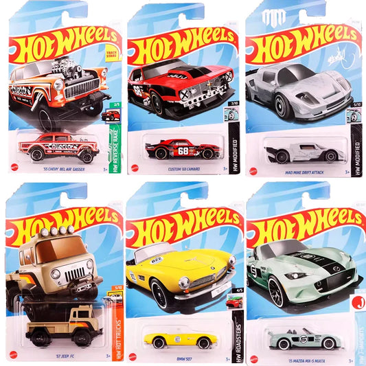 STL FILE Hot Wheels Original Car Models 1:64 Diecast Jeep Mazda Chevy Pick Up McLaren Drift Bus Diecast Track Toys for Boys 2024 Batch C - ARTISTIT