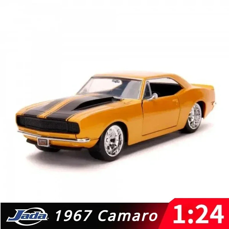 1:24 Scale 1967 CHEVY Camaro Classic - High Simulation Diecast Metal Alloy Model Car, Chevrolet Toy Perfect for Children's Gifts and Collectors' Collections!