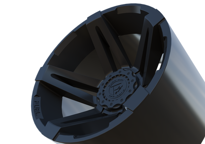 FUEL OFF-ROAD SFJ WHEEL 3D PRINT MODEL