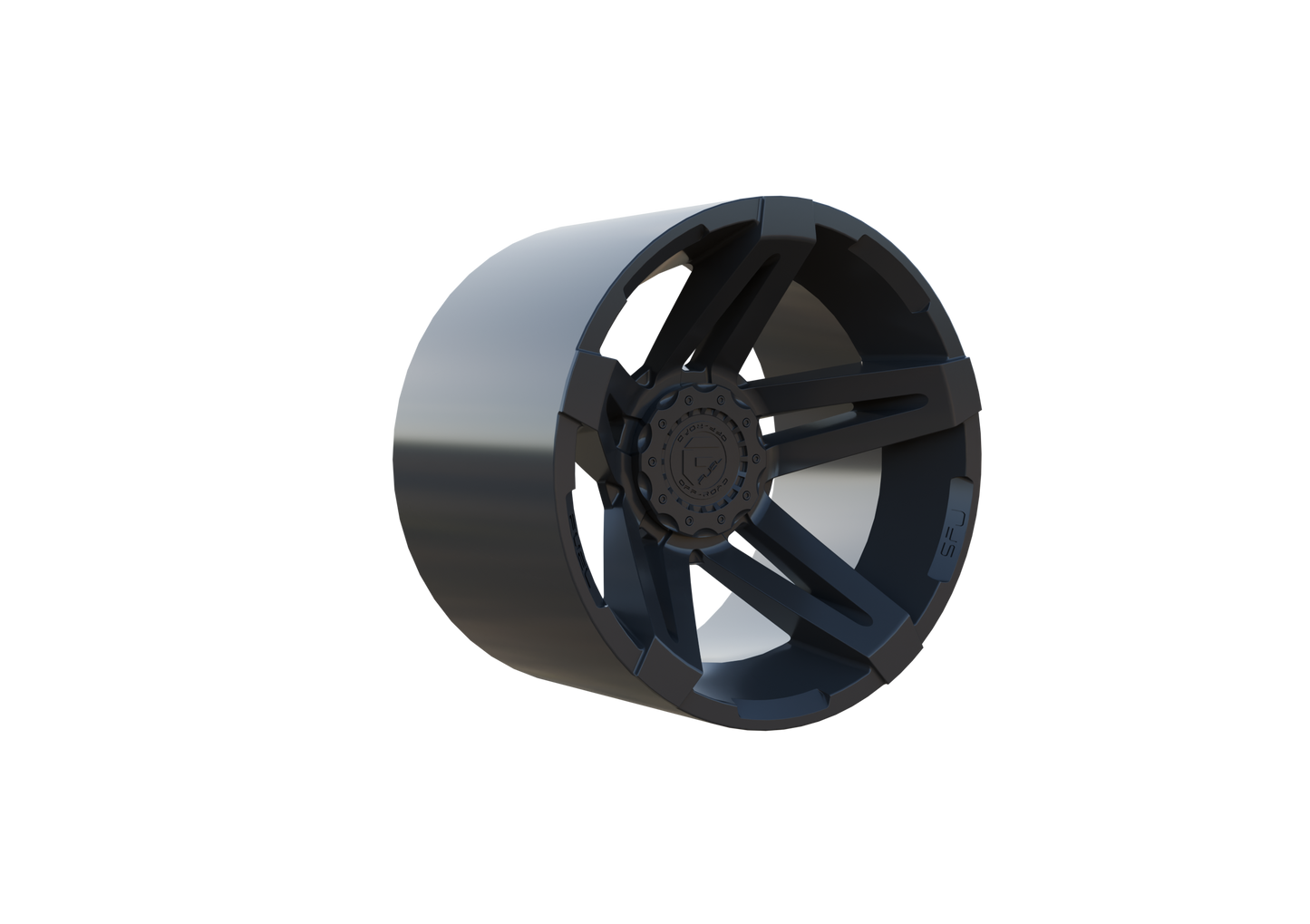 FUEL OFF-ROAD SFJ WHEEL 3D PRINT MODEL