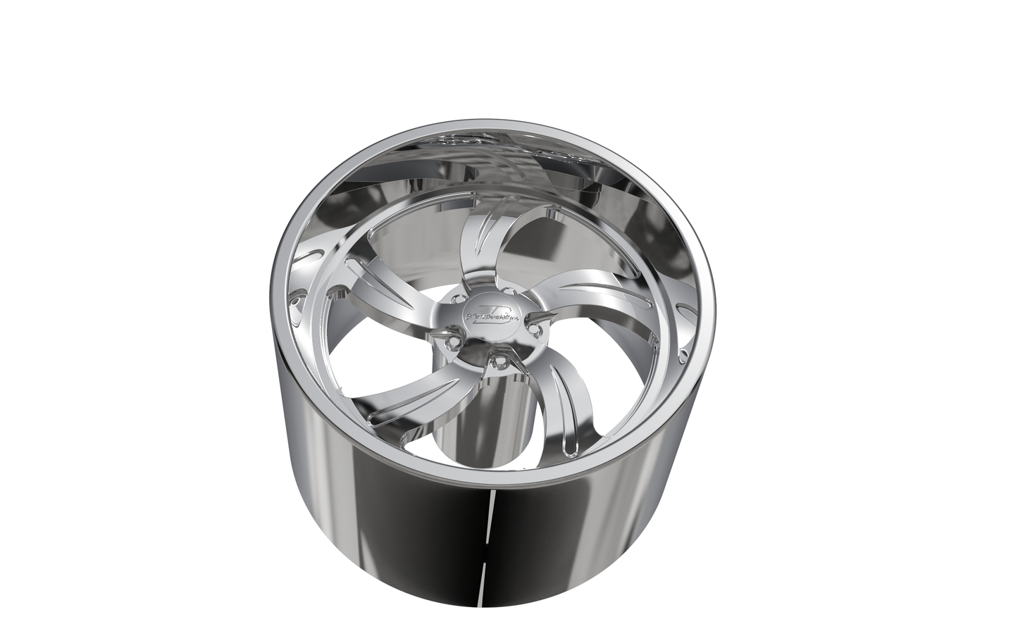 STL FILE BILLET SPECIALTIES SLG02 wheel 3D MODEL - ARTISTIT