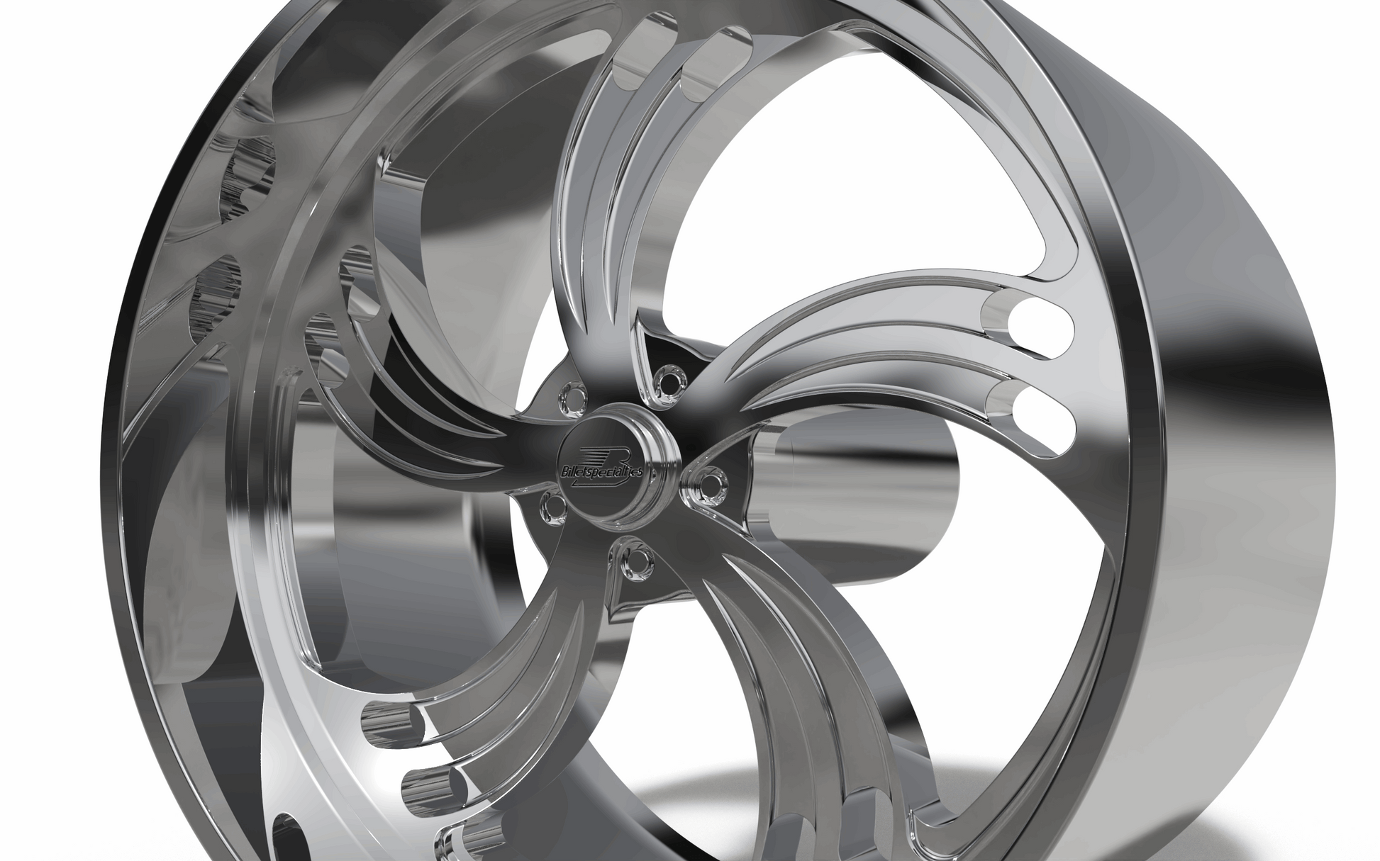 STL FILE BILLET SPECIALTIES SLG03 wheel 3D MODEL - ARTISTIT