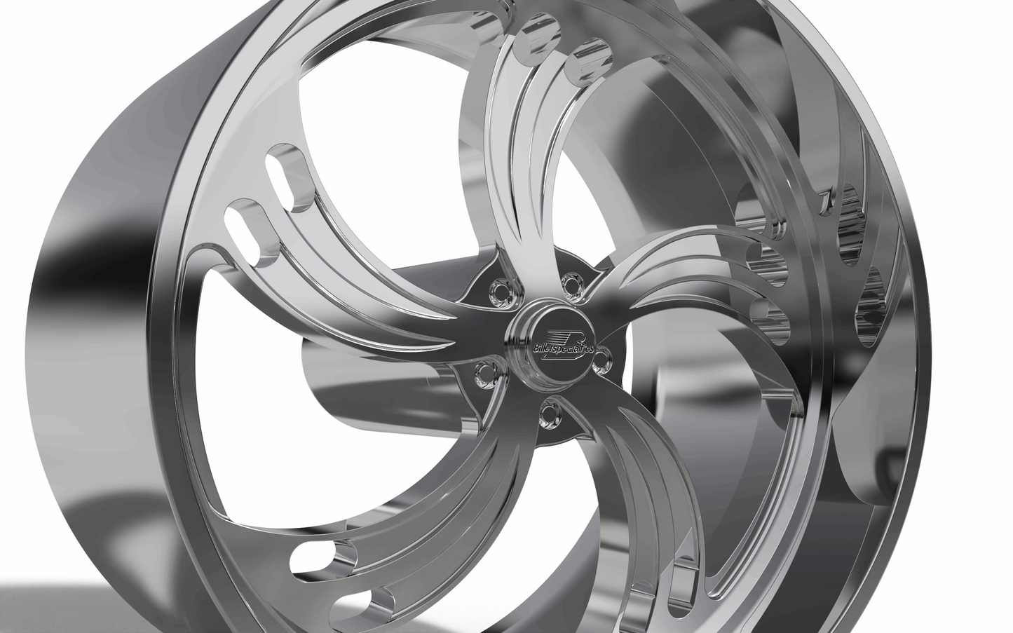 STL FILE BILLET SPECIALTIES SLG03 wheel 3D MODEL - ARTISTIT