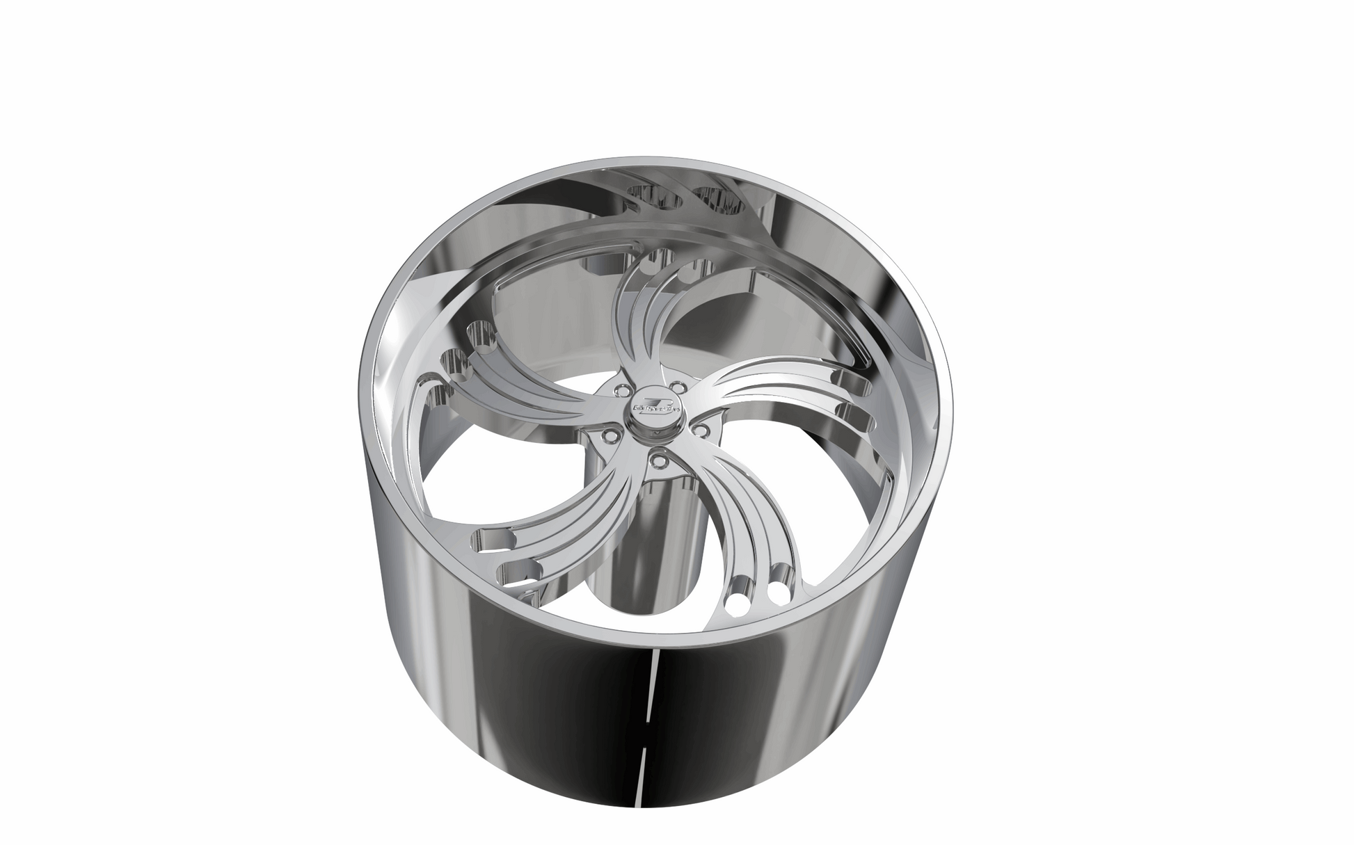 STL FILE BILLET SPECIALTIES SLG03 wheel 3D MODEL - ARTISTIT