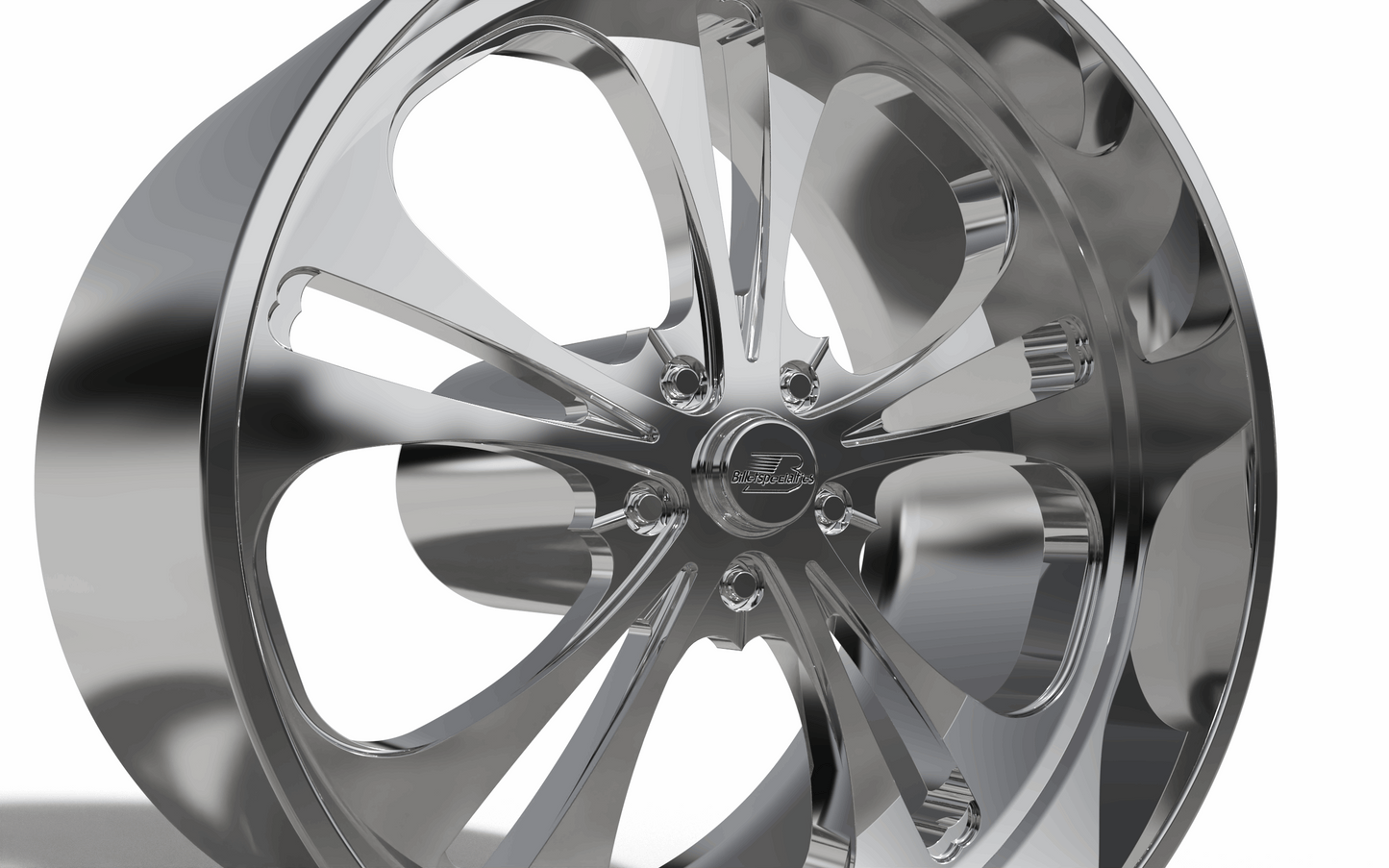 STL FILE BILLET SPECIALTIES SLG05 wheel 3D MODEL - ARTISTIT