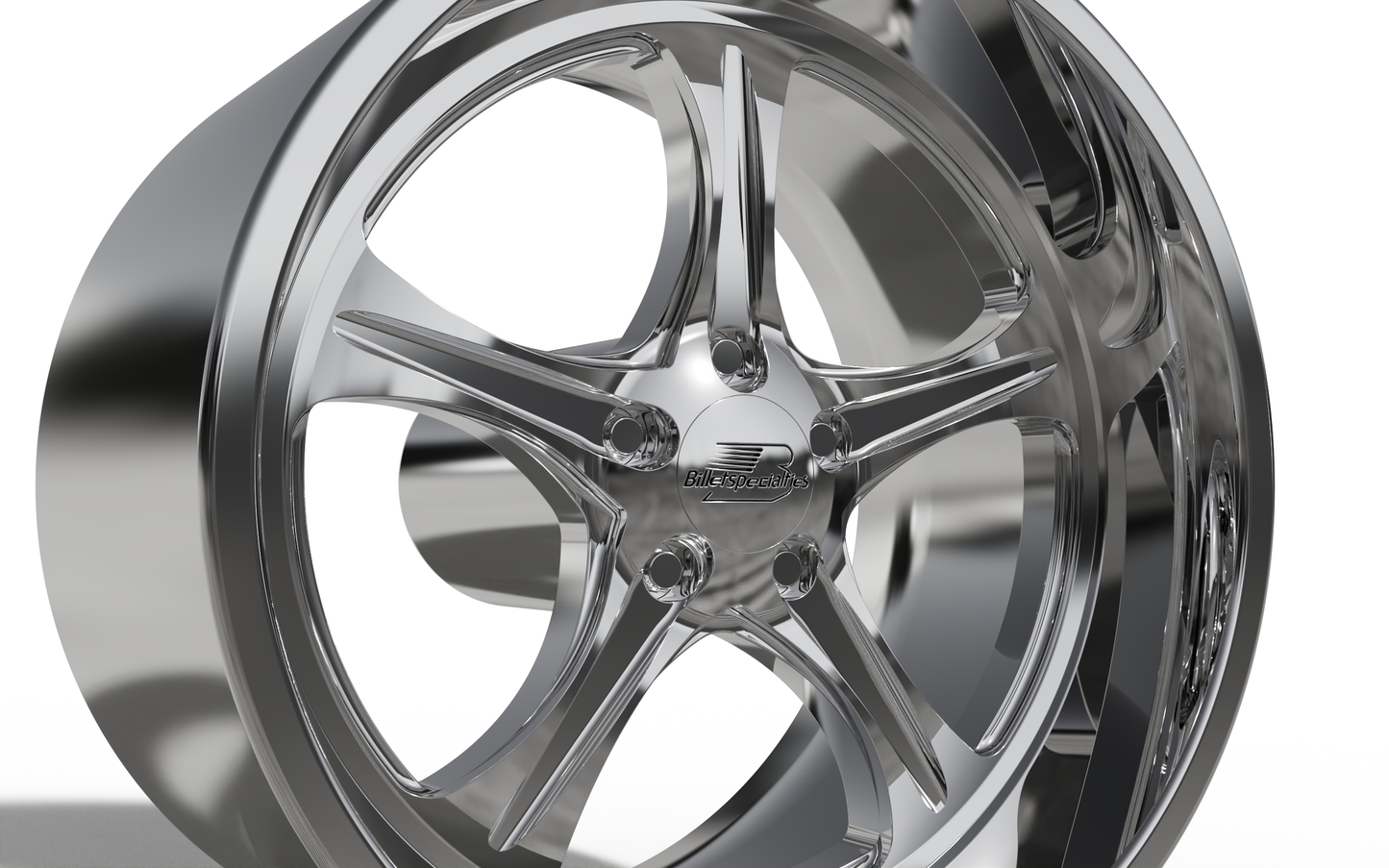 BILLET SPECIALTIES SLG20 - HOLLOWPOINT wheel 3D MODEL