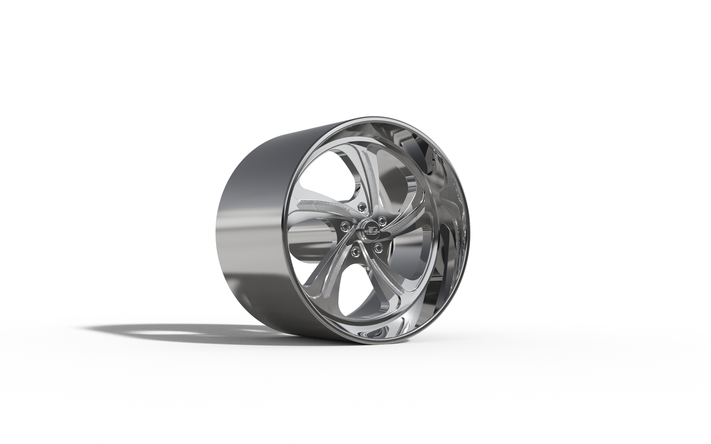 BILLET SPECIALTIES SLG25 - DIAMONDBACK wheel 3D MODEL