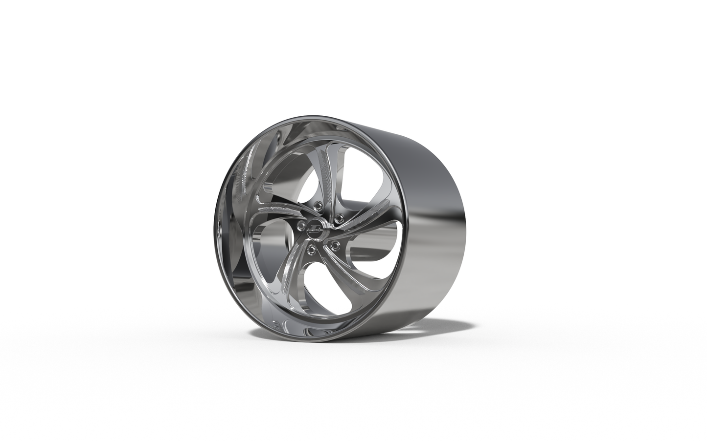 BILLET SPECIALTIES SLG25 - DIAMONDBACK wheel 3D MODEL