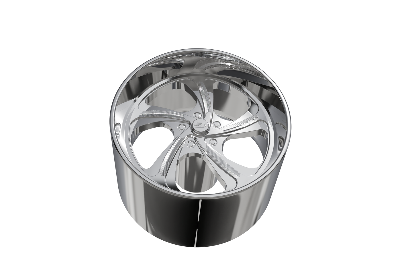 BILLET SPECIALTIES SLG25 - DIAMONDBACK wheel 3D MODEL