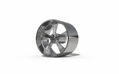 STL FILE BILLET SPECIALTIES SLG53 - TALLADEGA wheel 3D MODEL - ARTISTIT