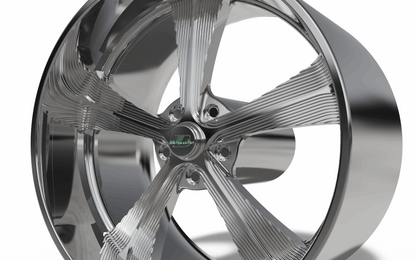 STL FILE BILLET SPECIALTIES SLG53 - TALLADEGA wheel 3D MODEL - ARTISTIT