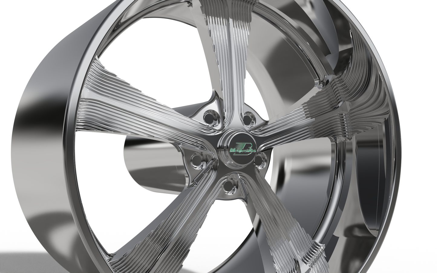 BILLET SPECIALTIES SLG53 - TALLADEGA wheel 3D MODEL