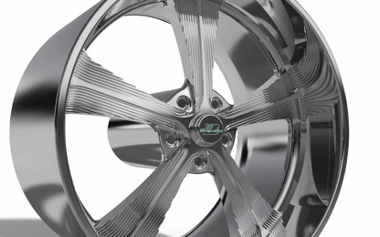 STL FILE BILLET SPECIALTIES SLG53 - TALLADEGA wheel 3D MODEL - ARTISTIT