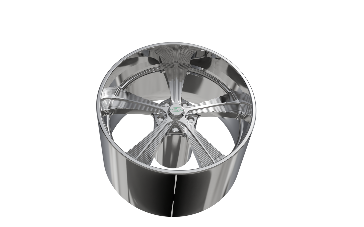 BILLET SPECIALTIES SLG53 - TALLADEGA wheel 3D MODEL