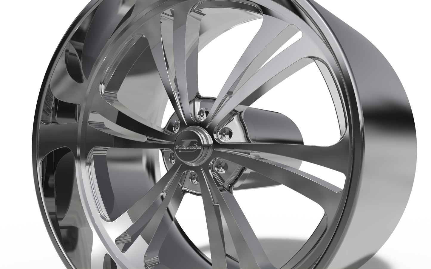 BILLET SPECIALTIES SLG56 - SWEEP 6 wheel 3D MODEL