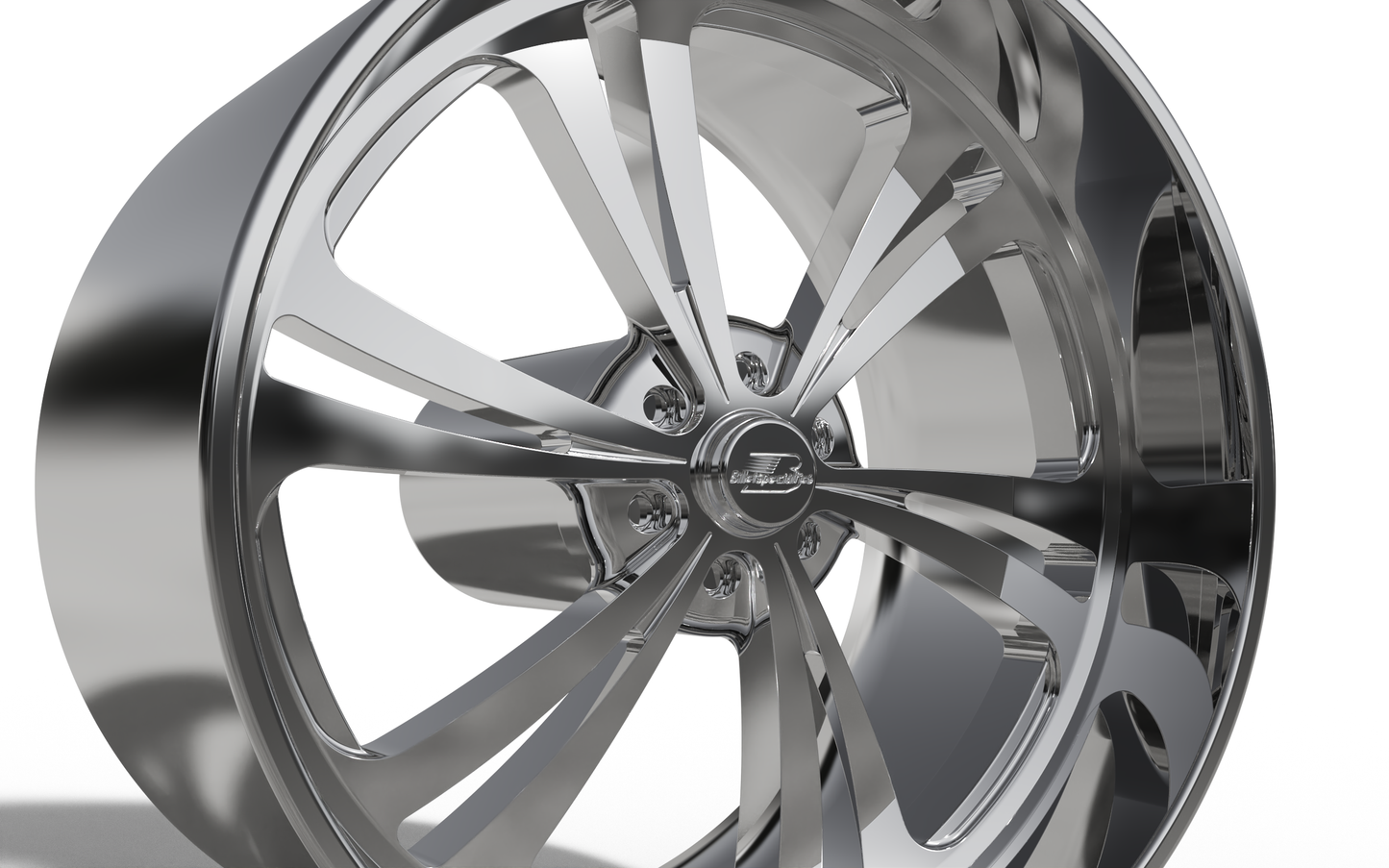 BILLET SPECIALTIES SLG56 - SWEEP 6 wheel 3D MODEL