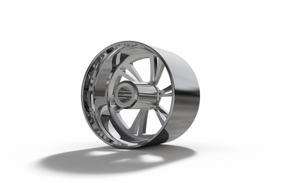 STL FILE BILLET SPECIALTIES SLG56 - SWEEP 6 wheel 3D MODEL - ARTISTIT