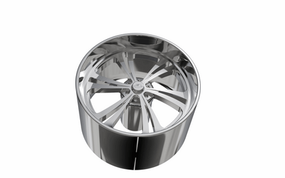 STL FILE BILLET SPECIALTIES SLG56 - SWEEP 6 wheel 3D MODEL - ARTISTIT
