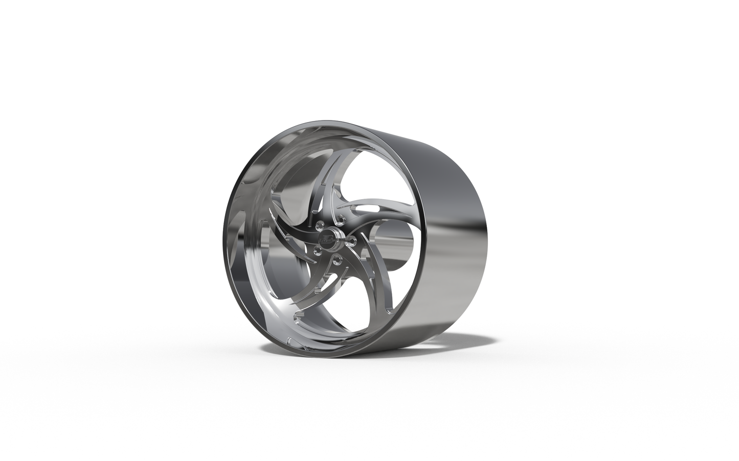 BILLET SPECIALTIES SLG85 - HURRICANE wheel 3D MODEL