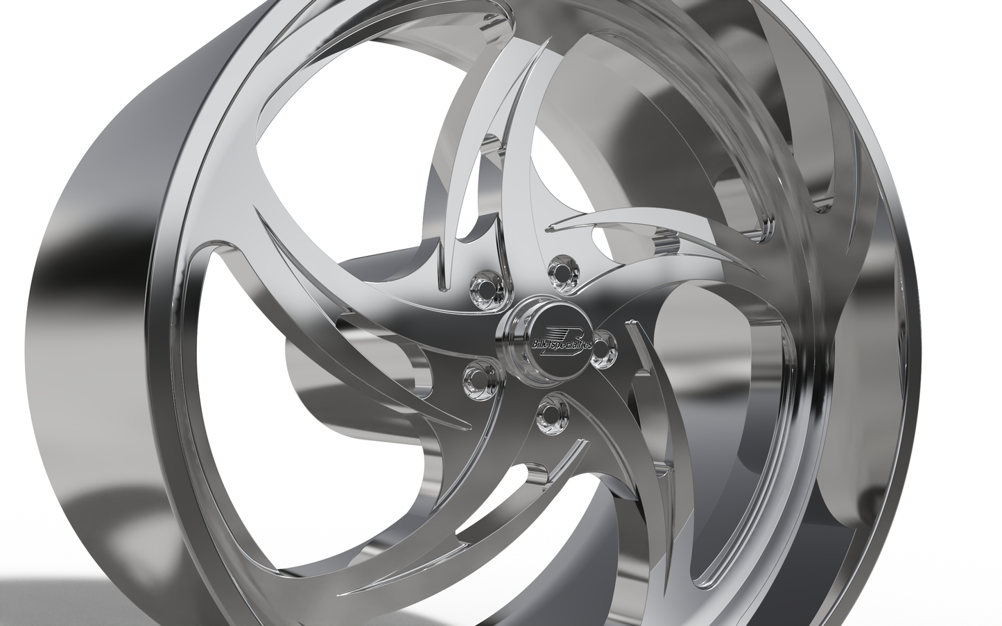 BILLET SPECIALTIES SLG85 - HURRICANE wheel 3D MODEL