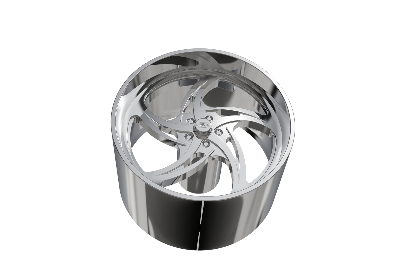 BILLET SPECIALTIES SLG85 - HURRICANE wheel 3D MODEL