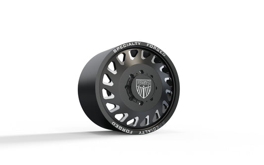 STL FILE FRONT SPECIALITY FORGED D001 DUALLY WHEEL 3D MODEL - ARTISTIT