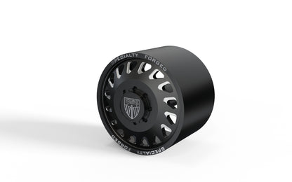 STL FILE FRONT SPECIALITY FORGED D001 DUALLY WHEEL 3D MODEL - ARTISTIT