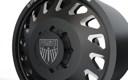 STL FILE FRONT SPECIALITY FORGED D001 DUALLY WHEEL 3D MODEL - ARTISTIT