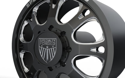 STL FILE FRONT SPECIALITY FORGED D002 DUALLY  WHEEL 3D MODEL - ARTISTIT