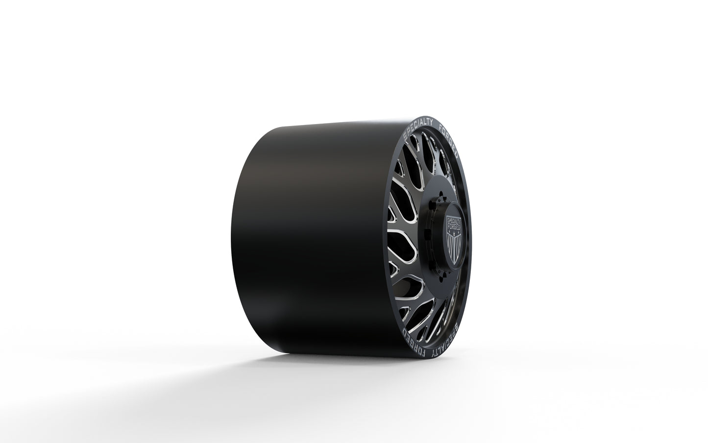 STL FILE FRONT SPECIALITY FORGED D003 DUALLY WHEEL 3D MODEL - ARTISTIT