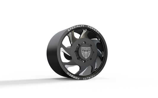 STL FILE FRONT SPECIALITY FORGED D006 DUALLY WHEEL 3D MODEL - ARTISTIT