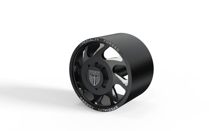 STL FILE FRONT SPECIALITY FORGED D006 DUALLY WHEEL 3D MODEL - ARTISTIT