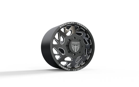 STL FILE FRONT SPECIALITY FORGED D008 DUALLY WHEEL 3D MODEL - ARTISTIT