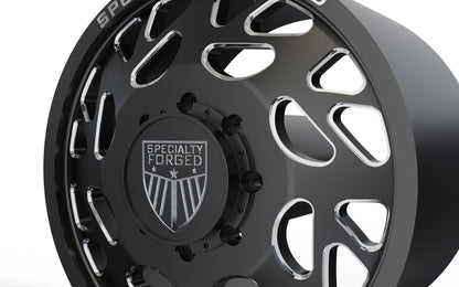 STL FILE FRONT SPECIALITY FORGED D008 DUALLY WHEEL 3D MODEL - ARTISTIT