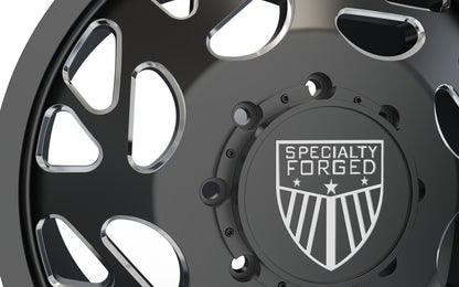 STL FILE FRONT SPECIALITY FORGED D008 DUALLY WHEEL 3D MODEL - ARTISTIT