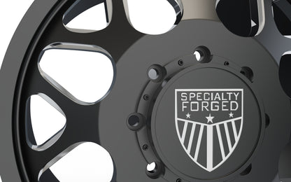 STL FILE FRONT SPECIALITY FORGED D009 DUALLY WHEEL 3D MODEL - ARTISTIT