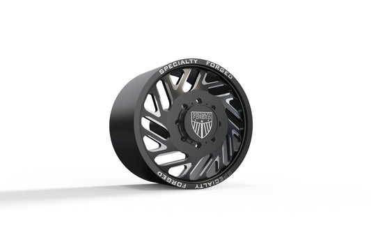 STL FILE FRONT SPECIALITY FORGED D015 DUALLY WHEEL 3D MODEL - ARTISTIT