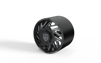 STL FILE FRONT SPECIALITY FORGED D015 DUALLY WHEEL 3D MODEL - ARTISTIT