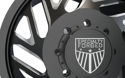 STL FILE FRONT SPECIALITY FORGED D015 DUALLY WHEEL 3D MODEL - ARTISTIT