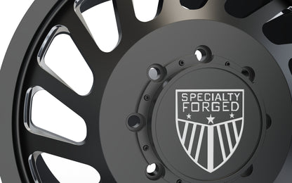 STL FILE FRONT SPECIALITY FORGED D017 DUALLY WHEEL 3D MODEL - ARTISTIT