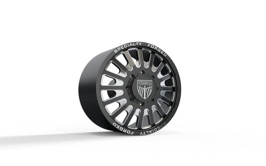 STL FILE FRONT SPECIALITY FORGED D019 DUALLY WHEEL 3D MODEL - ARTISTIT